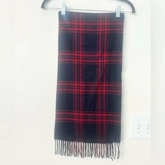 Dior Other - Christian Dior Plaid Cashmaire Neck Scarf O/S